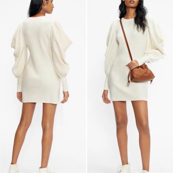 Ted Baker Ribbed Knit Sweater Dress 🤍 - Picture 1 of 4